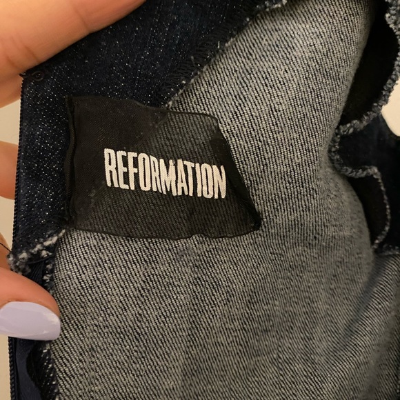 Reformation “Ridley” Denim Dress - Picture 6 of 6